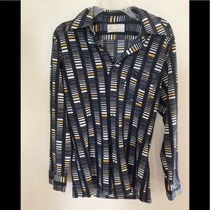 Vtg 70’s Sears Kings Road Polyester Men’s Dress Shirt